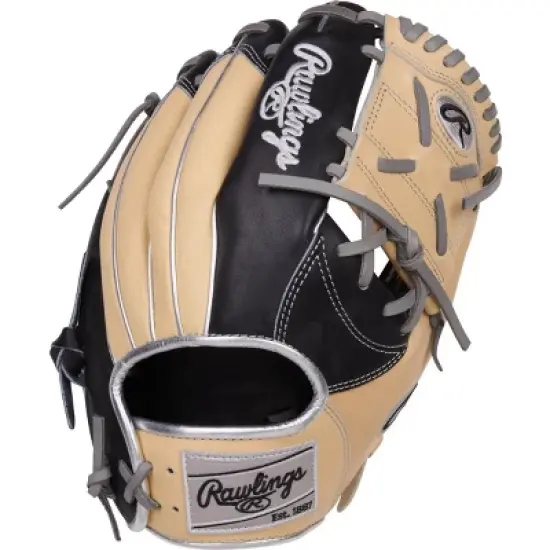 Rawlings Conventinal One Piece Solid Web 11 1/2" Heart of the Hide Infield Glove image {3}