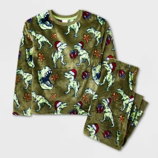 Boys' Cozy 2pc Pajama Set - Cat & Jack&trade; image {3}