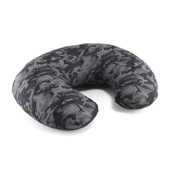 The Peanutshell Nursing Pillow for Breastfeeding, Black Camo image {6}