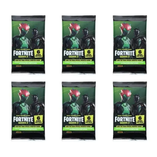 Panini America Fortnite 2019 Series 2 Panini Trading Cards | 6 Packs image {1}