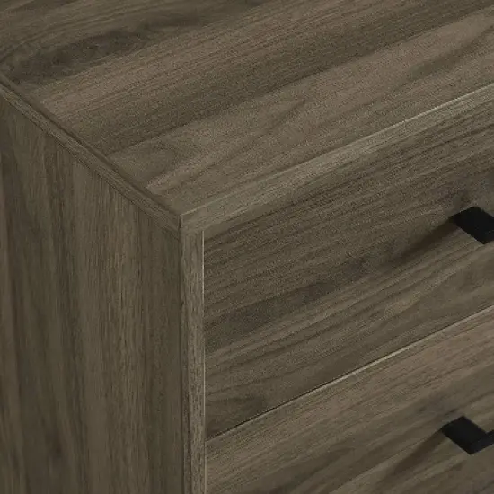 Ora Mid-Century Modern 2 Drawer Nightstand - Saracina Home image {3}