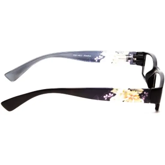 Calabria 761 Reading Glasses with Floral Designs & Matching Case +1.50 image {2}