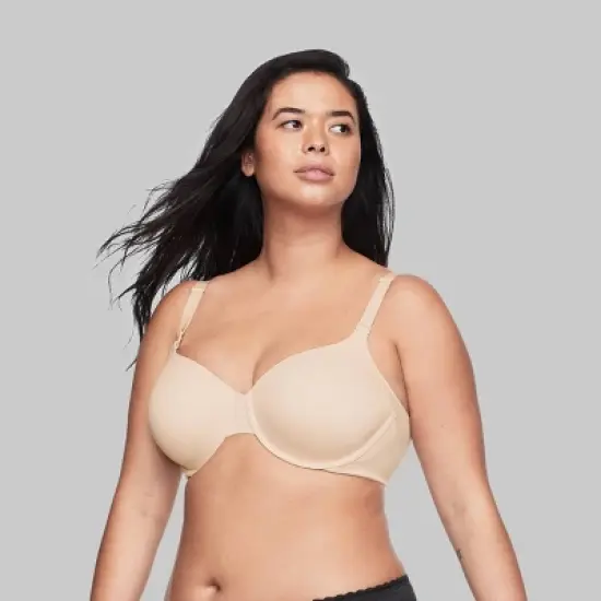 Warners&reg; Simply Perfect&reg; Underarm Smoothing with Mesh Underwire Lightly Lined Convertible T-Shirt Bra RA9461T image {3}