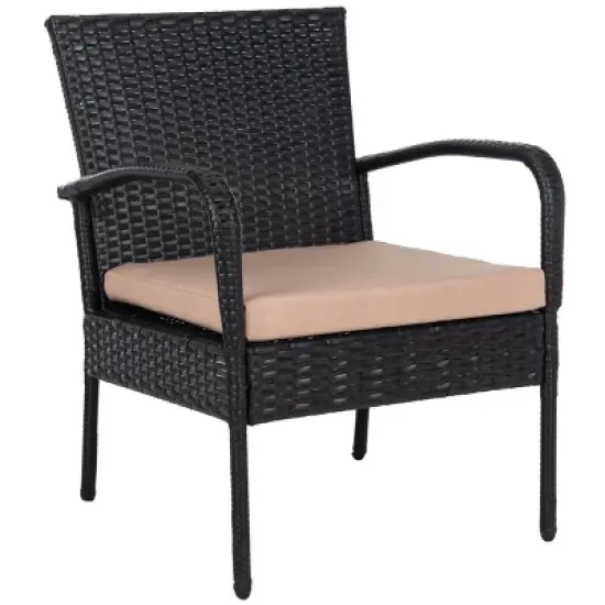 Moore 3 Piece Lounge Set - Indoor/Outdoor - PAT9009 - Safavieh image {7}