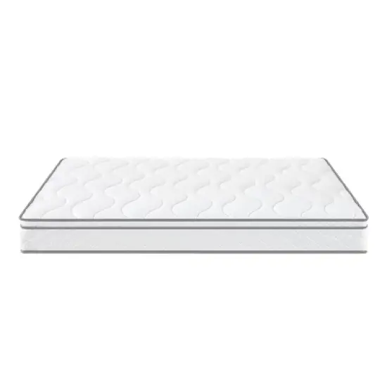 Coolbibila 10 Inch White Memory Foam Gel Bed Mattress and Box Spring,10 Inch Medium Firm Hybrid Mattress in a Box,CertiPUR-US Certified image {2}
