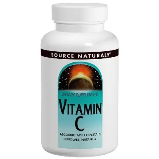 Vitamin C Ascorbic Acid Crystals by Source Naturals, Inc.  -  16 oz Powder image {1}