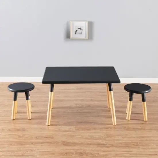 Kids' Dipped Table and Stool Set - ACEssentials image {2}