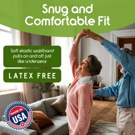 Inspire Adult Diapers Protective Underwear Incontinence Underwear for Women and Men | Disposable Underwear for Women and Men image {5}