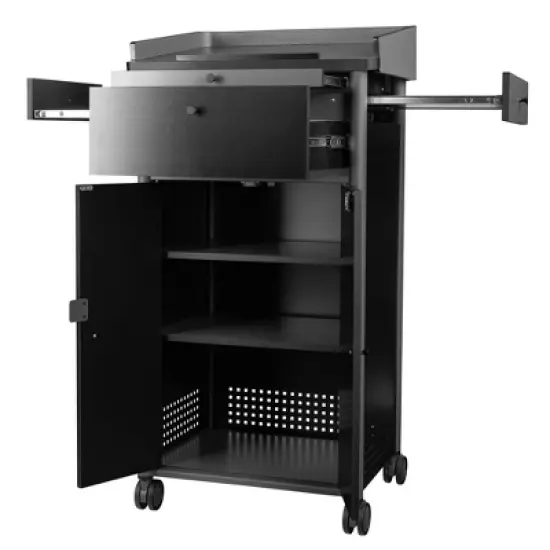 Greystone Lectern Lecture Podium Charcoal Slate - Hampden Furnishings image {6}