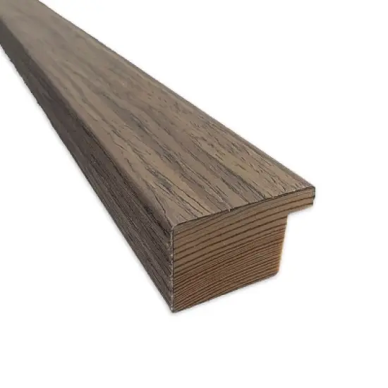 Amanti Art Woodgrain Stripe Chocolate Framed Dry Erase Magnetic Board image {2}