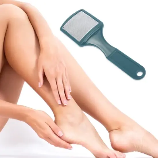 Unique Bargains Reusable Spatula Shape Foot Scrubber 1 Pc image {1}