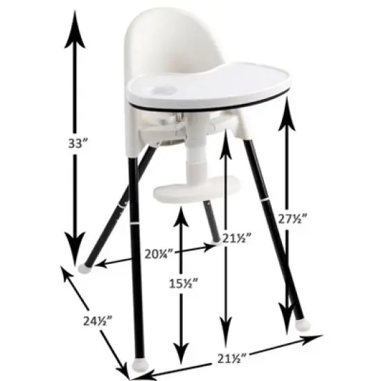 Primo Cozy Tot Deluxe Convertible Folding High Chair & Infant Chair image {7}