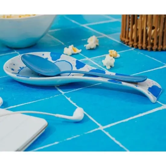 Silver Buffalo Care Bears Grumpy Bear Ceramic Spoon Rest Holder image {5}