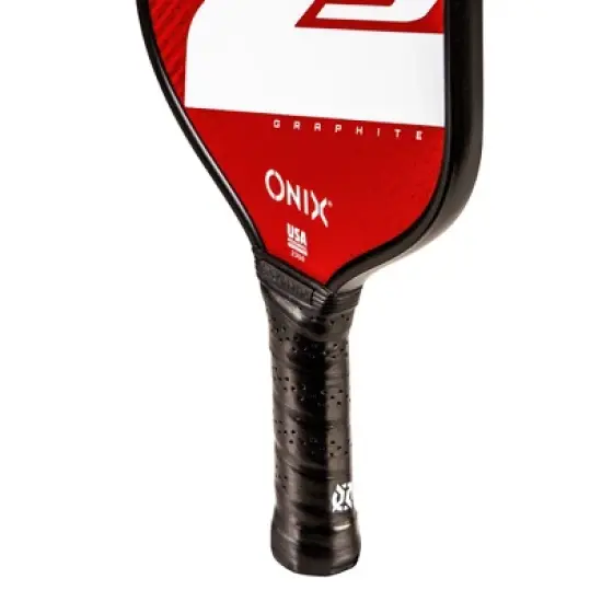 Onix 15.5'' Z5 Wide Body Pickleball Paddle - Red: Stiff Graphite Racquet, 8.125" Head image {1}