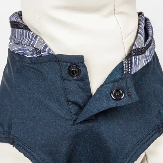 Pet Life Active Pull-Rover Premium 4-Way Stretch Two-Toned Sleeveless Hoodie Dog and Cat T-Shirt - Teal image {5}