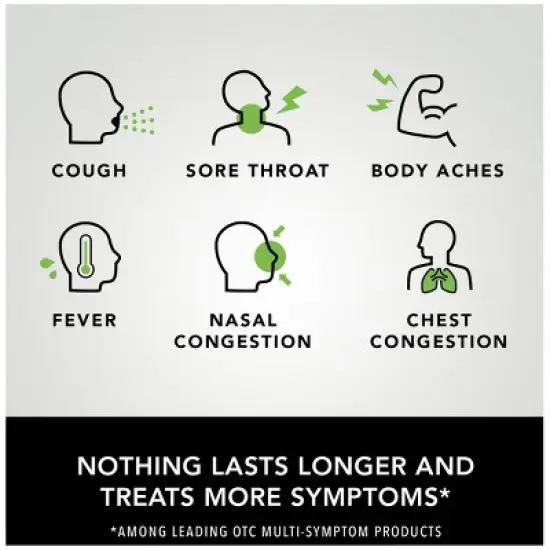 Robitussin Children's Cough & Cold Long Acting Liquid - Fruit Punch - 4 fl oz image {2}