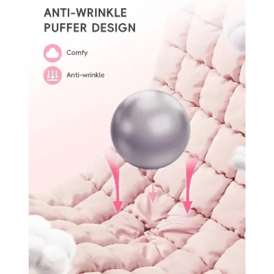 CLUCI Quilted Duffel Bag for Women, Large Puffer Duffle Weekender Bag with Shoe Compartment, Overnight Carry On Bag Workout for Airplane, Sports image {1}