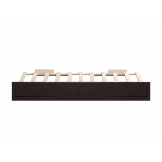 Twin Trundle Bed Espresso - AFI image {2}