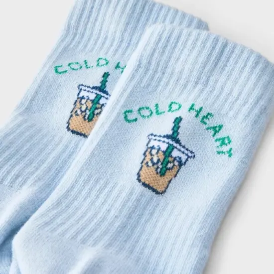 Women's Icon Cushioned Ribbed 2pk Mid Crew Socks - 4-10 image {2}