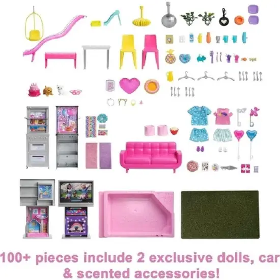 Barbie 60th Celebration Dream House Playset HCD51 image {3}
