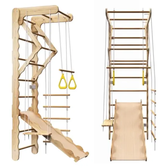 Dexmalle Foldable Indoor Ladder Climbing Gym Climber image {6}