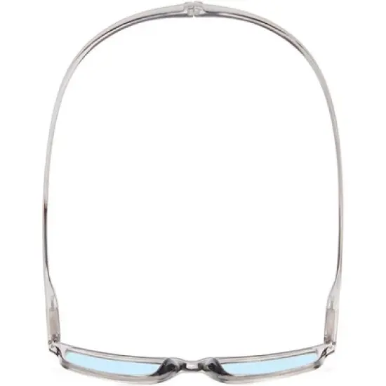 Magz Gramercy Magnetic Front Connecting Reading OR Blue Light Glasses OR Transition Photochromic in Matte Transparent Gray image {4}