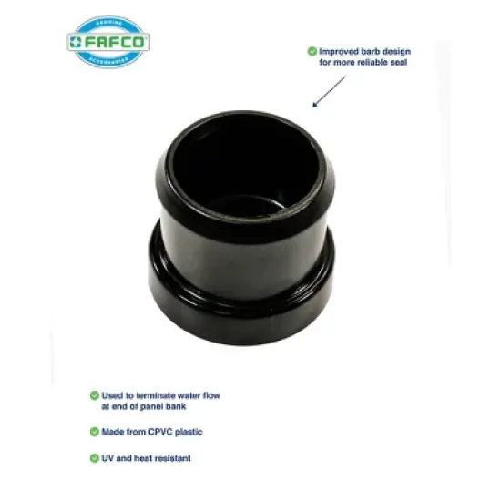 FAFCO System Installation Kit for In-Ground Swimming Pool Solar Heating Systems with Genuine Heat and UV-Resistant Accessories and Hardware image {2}