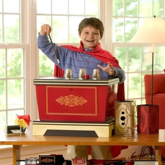 HearthSong - 300-Trick Ultimate Legends of Magic Kit with Illusion Box and Props for Kids Imaginative Magical Play image {3}