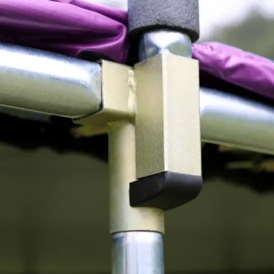 Skywalker Trampolines 17' Oval Trampoline with Enclosure - Purple image {2}