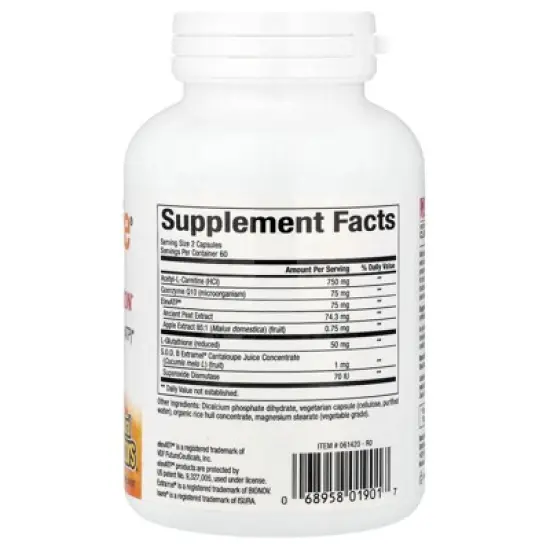 Natural Factors RegenerLife&reg;, Optimize Mitochondrial Function, 120 Vegetarian Capsules image {1}