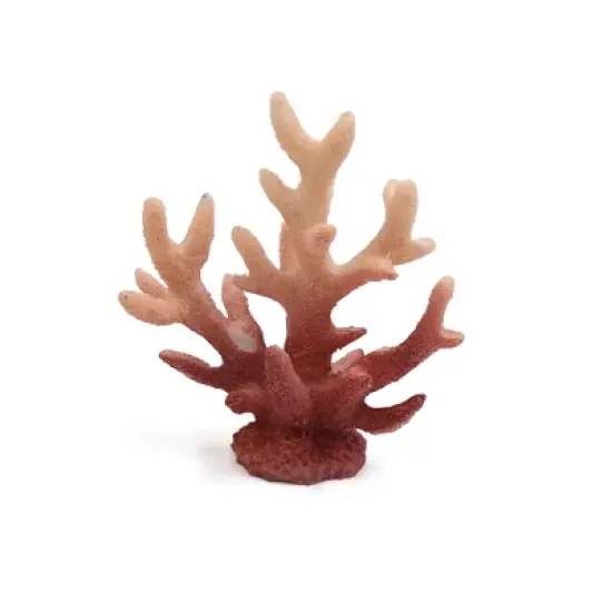 Unique Bargains Resin Mini Tree Aquarium Fishbowl Landscape Decor Ornament Dark Red image {5}