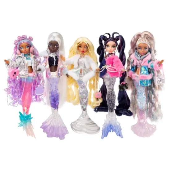 Mermaze Mermaidz Winter Waves Crystabella Mermaid Fashion Doll image {5}