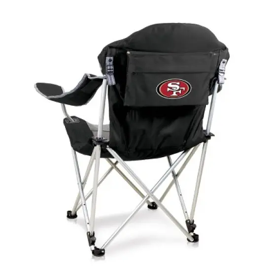 NFL San Francisco 49ers Reclining Camp Chair with Head Support image {4}