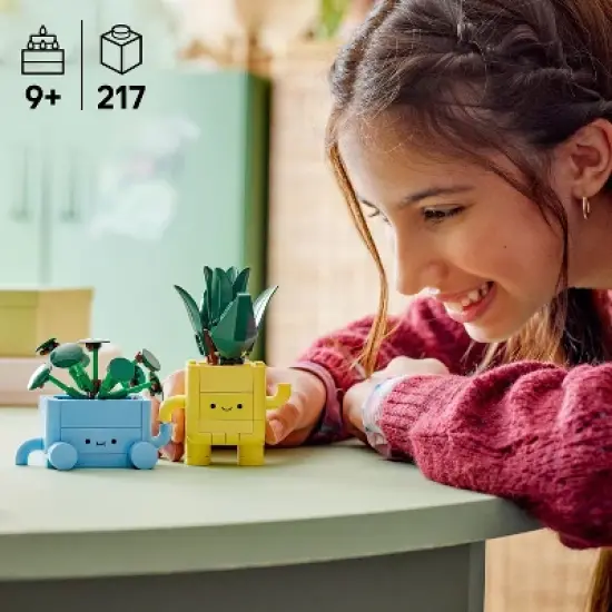 LEGO Botanicals Happy Plants Toy for Kids 9+ 10349 image {6}