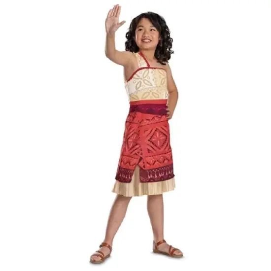 Disney Kids' Moana 2 Classic Costume Dress image {5}