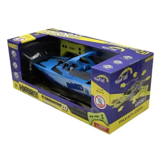 Hyper RC Pavati 2.0 Wakeboard Boat - 1:18 Scale: Metal & Plastic Remote Control Vehicle image {2}