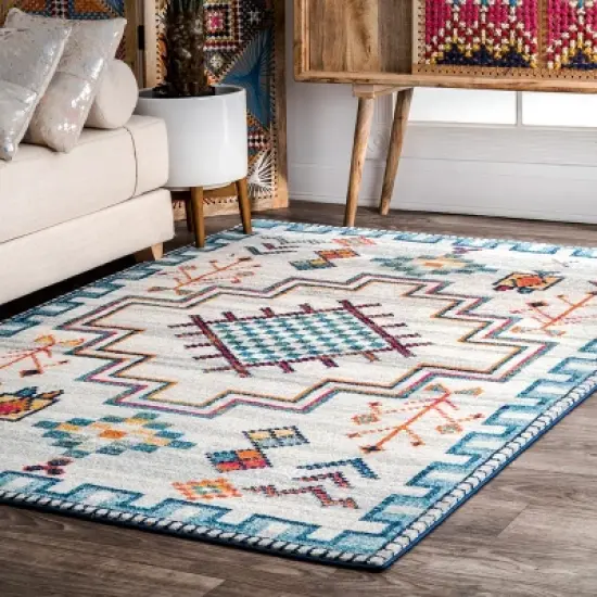 nuLOOM Richelle Global Medallion Area Rug image {1}