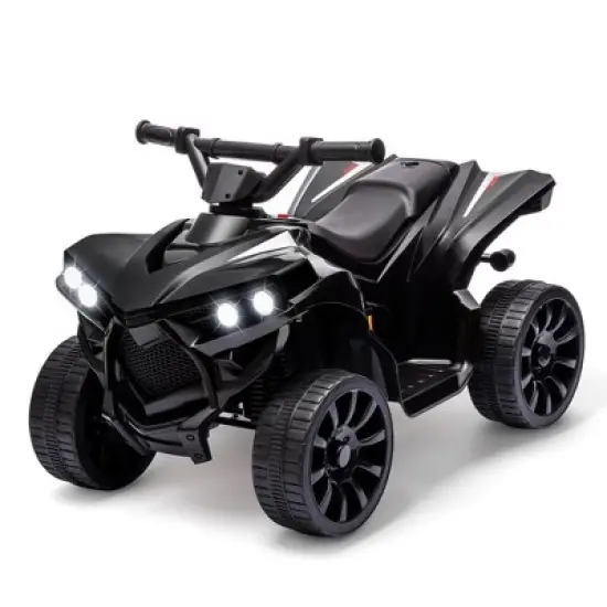 Kids 6V ATV, 4 Wheeler Ride on Quad Car Toy with LED Lights image {6}