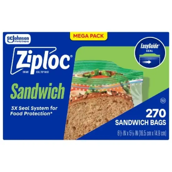 Ziploc Sandwich Bags image {14}