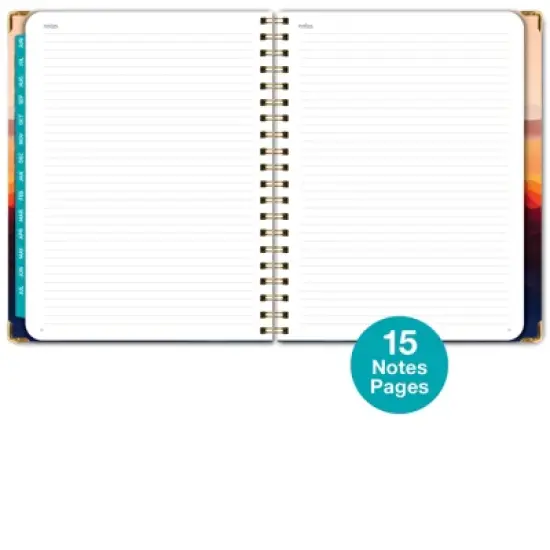 Global Printed Products Hardcover AY 2025-2026 Fashion Planner - 8.5"x11" (Mountain Majesty) image {4}