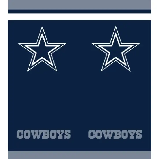 3ct Dallas Cowboys Football Reusable Tablecloth image {1}