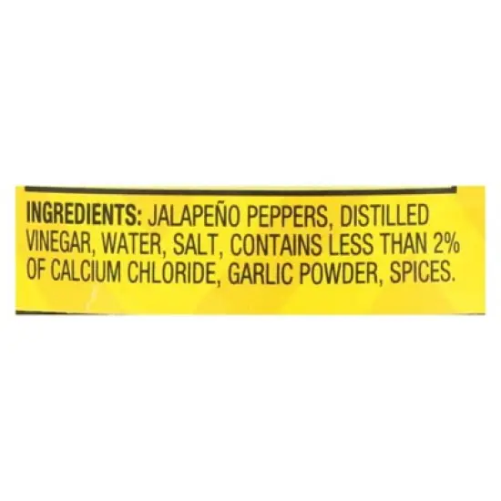 Hatch Nacho Sliced Jalapenos - Case of 12/12 oz image {6}