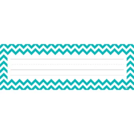 Creative Teaching Press Chevron Solids Name Plates, 36 Per Pack, 6 Packs image {2}
