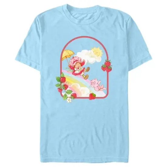 Men's Strawberry Shortcake Rainbow Slide Adventure T-Shirt image {3}