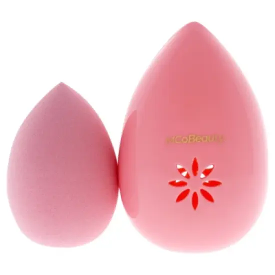 MCoBeauty Summer Lovin Sponge and Case - Makeup Sponge Applicator - 2 pc image {2}