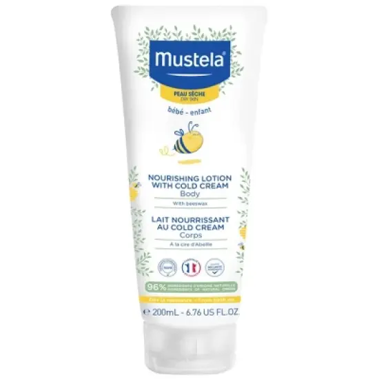 Mustela Nourishing Baby Body Lotion Moisturizing Baby Cream for Dry Skin -  6.76 fl oz image {6}