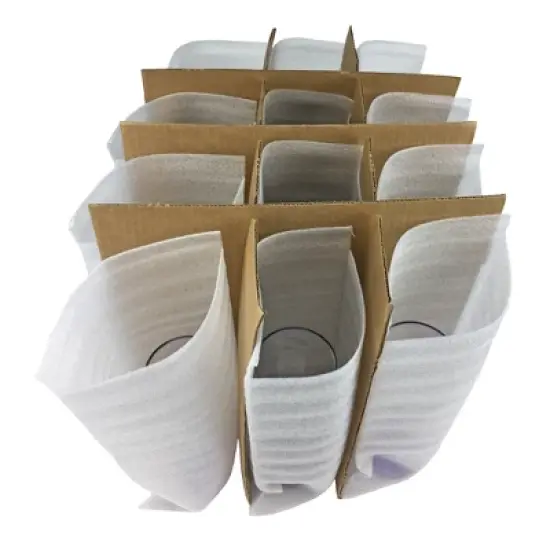 UBMOVE Cell Divider Box Compartments & Foam Pouches for Glasses image {4}