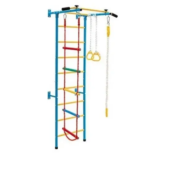 Funphix 5 In 1 Swedish Ladder Wall Gym Set image {1}