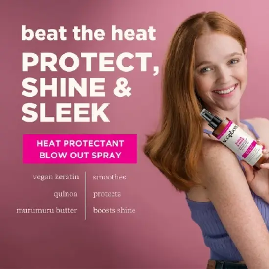Soapbox Shield and Shine Heat Protectant Spray - 8 fl oz image {3}