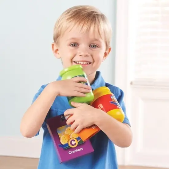 Learning Resources A-Z Alphabet Groceries Activity Set image {4}